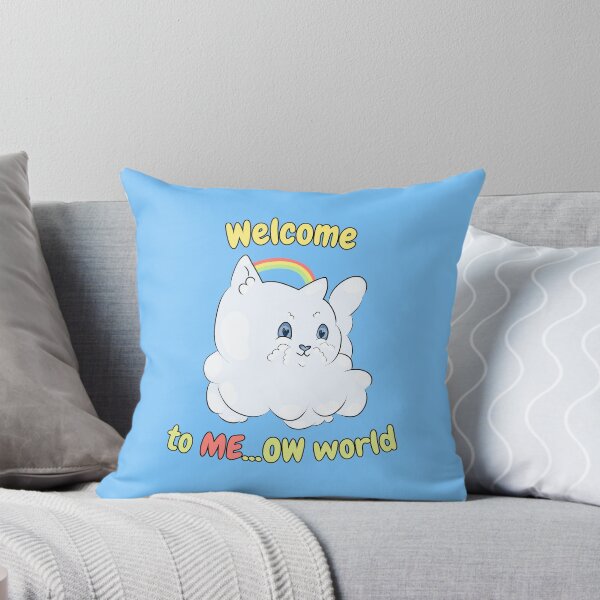 Item preview, Welcome to ME...OW world Cute Cat Cloud Design designed and sold by HugSomeNettles.