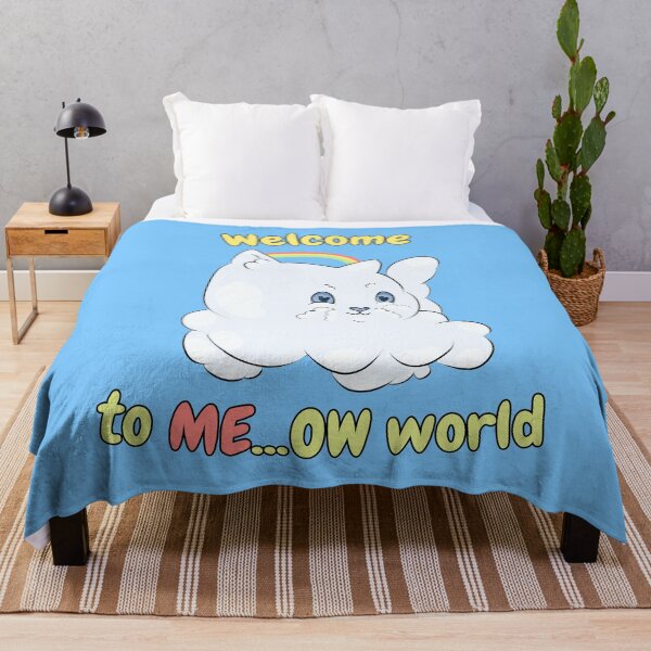 Item preview, Welcome to ME...OW world Cute Cat Cloud Design designed and sold by HugSomeNettles.