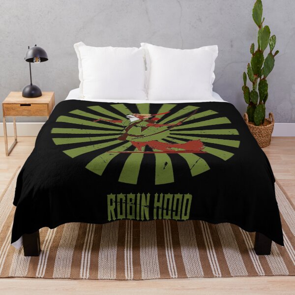 Item preview, Robin Hood Green Sunburst Poster Style designed and sold by theareyesan.