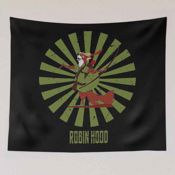 Item preview, Robin Hood Green Sunburst Poster Style designed and sold by theareyesan.