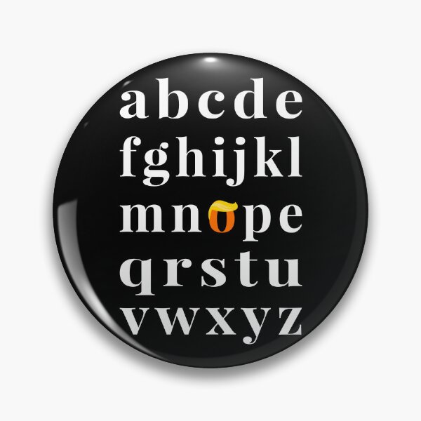 Item preview, Anti-Trump Alphabet - Nope III designed and sold by Lemon Pepper.