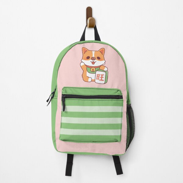 Item preview, Cute Lucky Corgi Puppy With Mahjong Tile Funny designed and sold by rustydoodle.