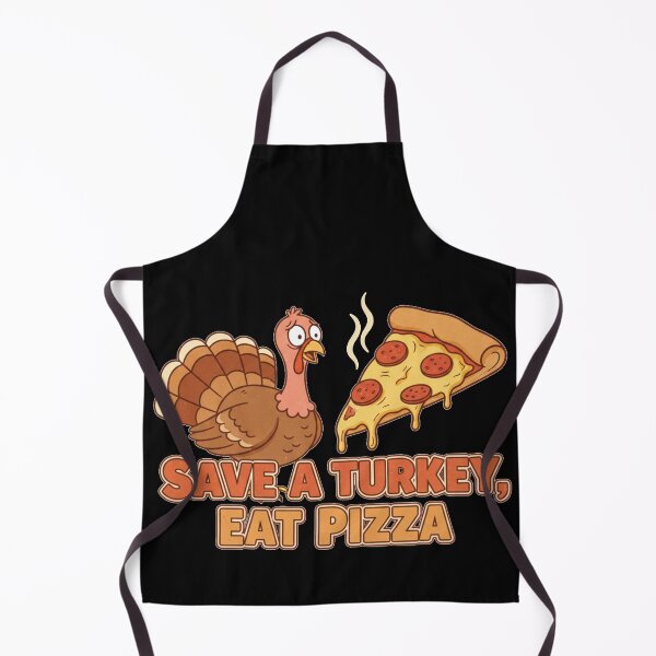 Item preview, Save a Turkey Eat Pizza – Funny Thanksgiving Food Lover Shirt designed and sold by A-Szczesniak.