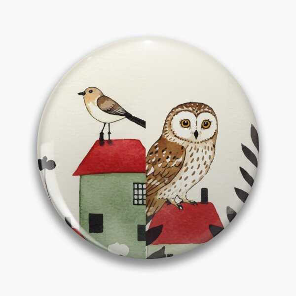 Item preview,  Owl and a bird  designed and sold by Design4uStudio.