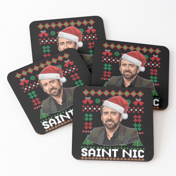 Item preview, Saint Nicholas Christmas Sweater, Nicolas Cage Ugly Sweater,  designed and sold by DeionGoldner.