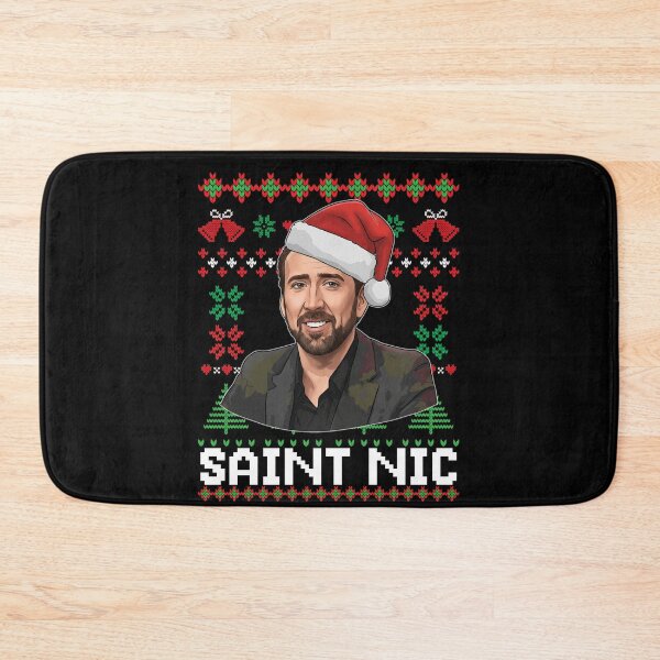 Item preview, Saint Nicholas Christmas Sweater, Nicolas Cage Ugly Sweater,  designed and sold by DeionGoldner.