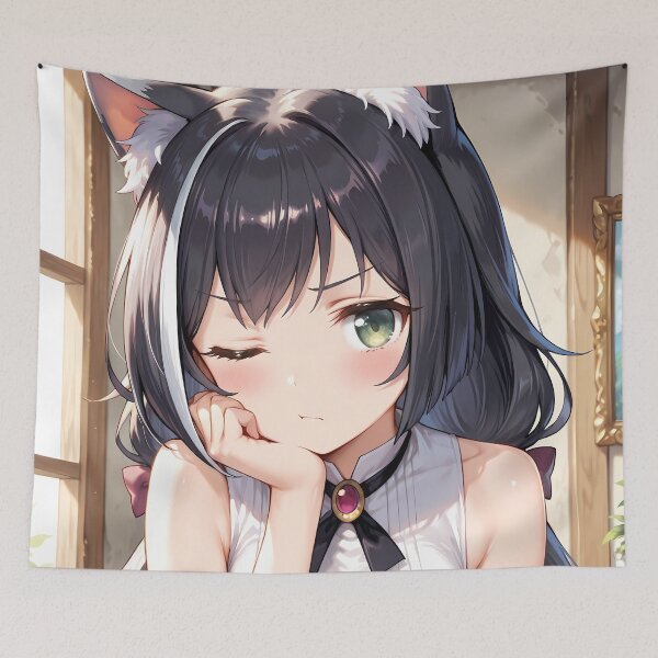 Item preview, Kyaru Thoughtful Afternoon Light Princess Connect Game Anime Girl designed and sold by Raslbazola.