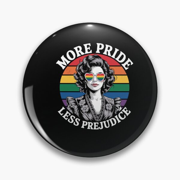 Item preview, More Pride Less Prejudice Rainbow LGBT Month  designed and sold by Veroniadic.