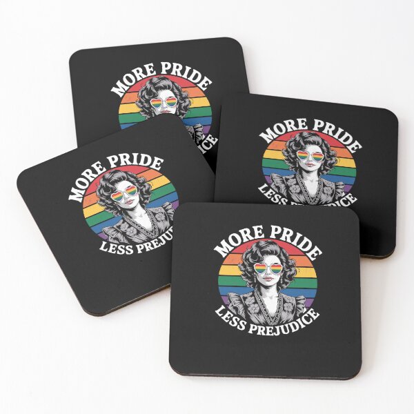 Item preview, More Pride Less Prejudice Rainbow LGBT Month  designed and sold by Veroniadic.