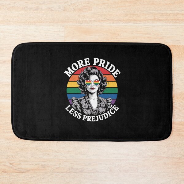 Item preview, More Pride Less Prejudice Rainbow LGBT Month  designed and sold by Veroniadic.