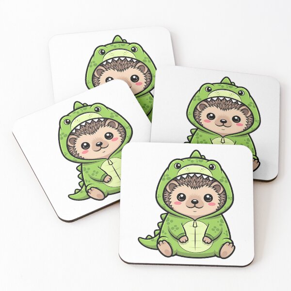 Item preview, Hedgehog Dinosaur Onesie Kawaii designed and sold by k3rstman1.