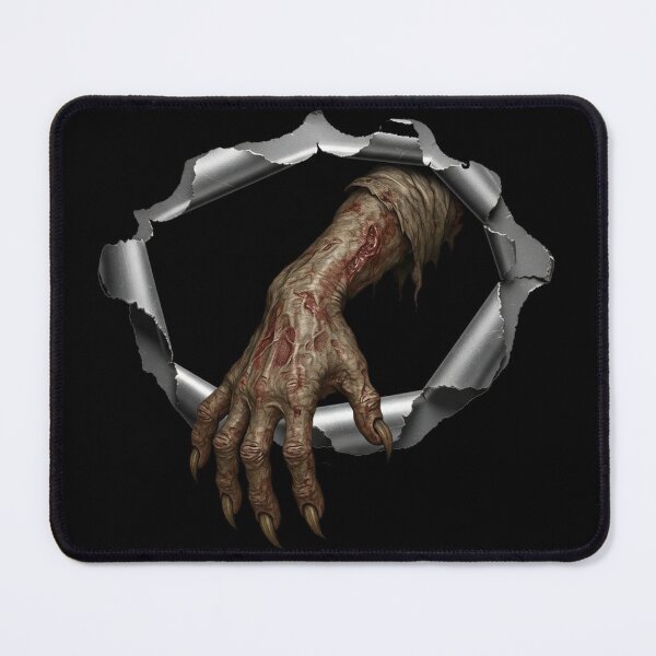 Item preview, 3D Zombie Hand Tear Metal - Realistic Effect Sticker for Horror, Halloween, Car, PC designed and sold by Real-Breach.