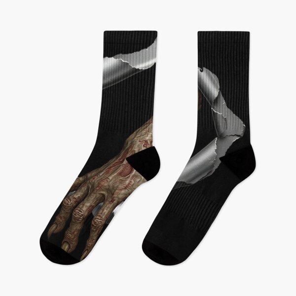 Item preview, 3D Zombie Hand Tear Metal - Realistic Effect Sticker for Horror, Halloween, Car, PC designed and sold by Real-Breach.