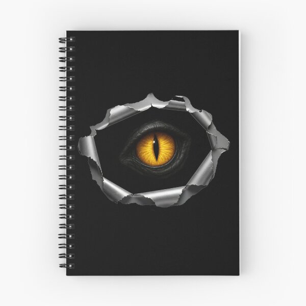 Item preview, Piercing 3D Dragon/Reptile Eye Metal - Realistic Effect Sticker for Surveillance, Car, PC, Mystic designed and sold by Real-Breach.