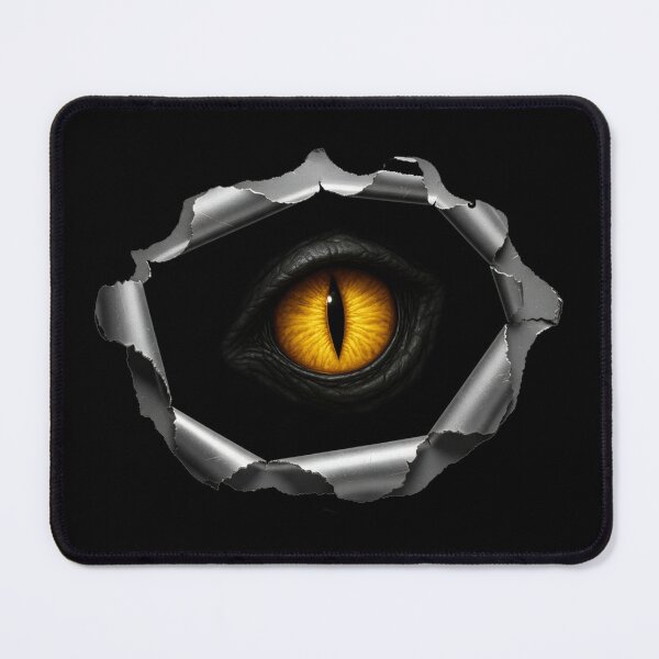 Item preview, Piercing 3D Dragon/Reptile Eye Metal - Realistic Effect Sticker for Surveillance, Car, PC, Mystic designed and sold by Real-Breach.