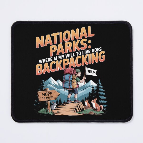 Item preview, national park - park ranger - sasquatch patrol - park service - creepy forest - campfire horror - existential hiking - nature is scary - backwoods secrets - unexplained phenomena – survival designed and sold by JansenGS.