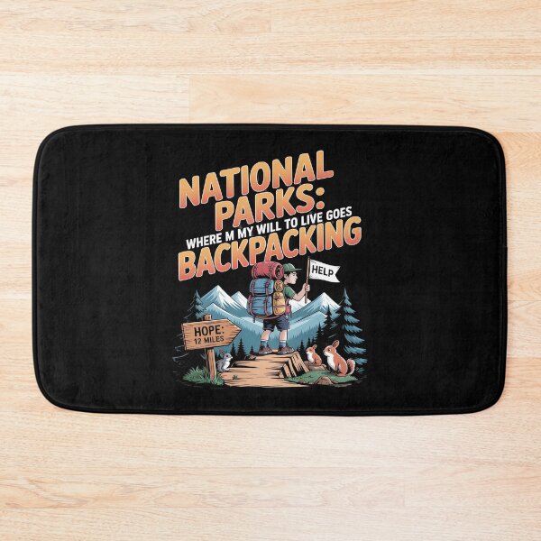 Item preview, national park - park ranger - sasquatch patrol - park service - creepy forest - campfire horror - existential hiking - nature is scary - backwoods secrets - unexplained phenomena – survival designed and sold by JansenGS.