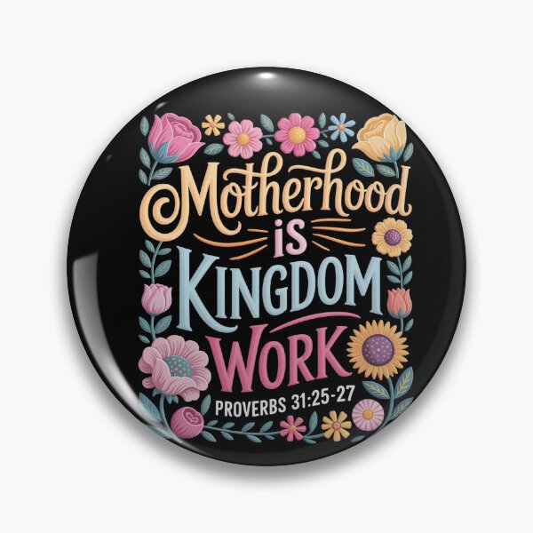 Item preview, Motherhood Is Kingdom Work Mothers Day  designed and sold by Veroniadic.