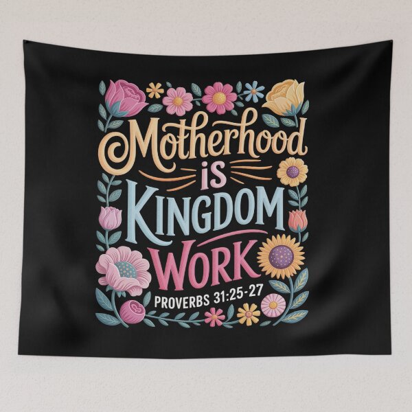 Item preview, Motherhood Is Kingdom Work Mothers Day  designed and sold by Veroniadic.