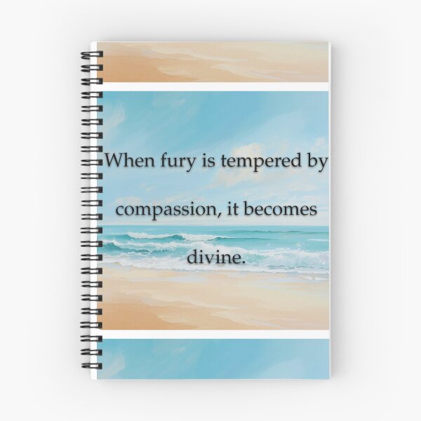 Item preview, When fury is tempered by compassion, it becomes divine. designed and sold by vagar.