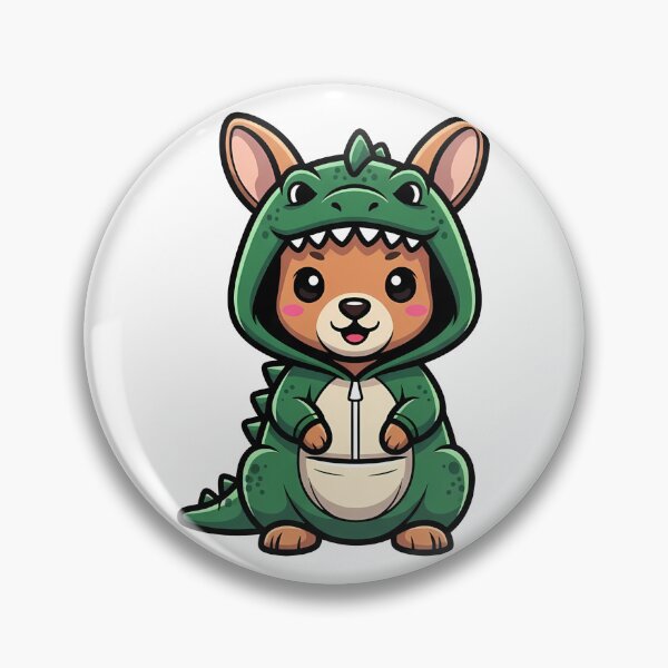 Item preview, Kangaroo Dinosaur Onesie Cute Animal designed and sold by k3rstman1.