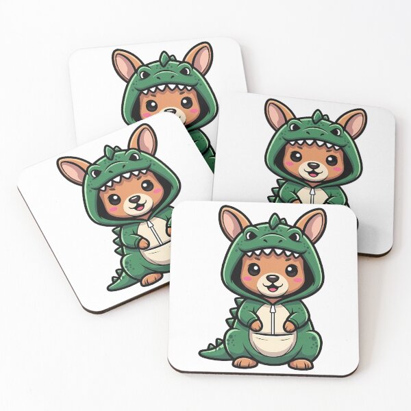 Item preview, Kangaroo Dinosaur Onesie Cute Animal designed and sold by k3rstman1.
