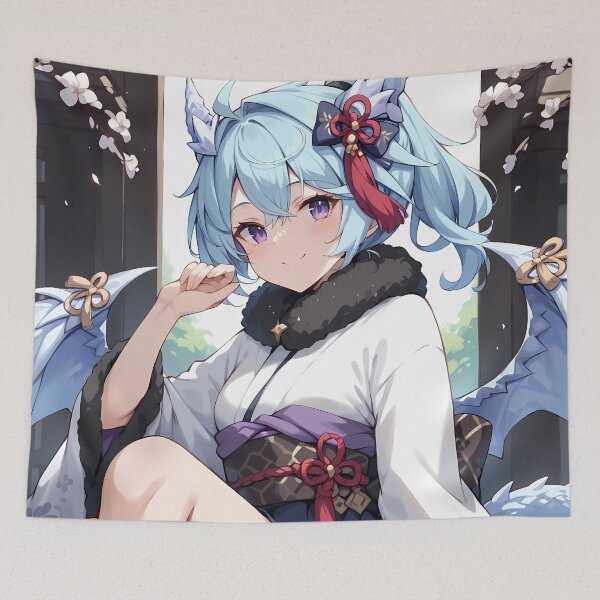 Item preview, Shefi Peaceful Garden Dragon Girl Princess Connect Anime designed and sold by Raslbazola.