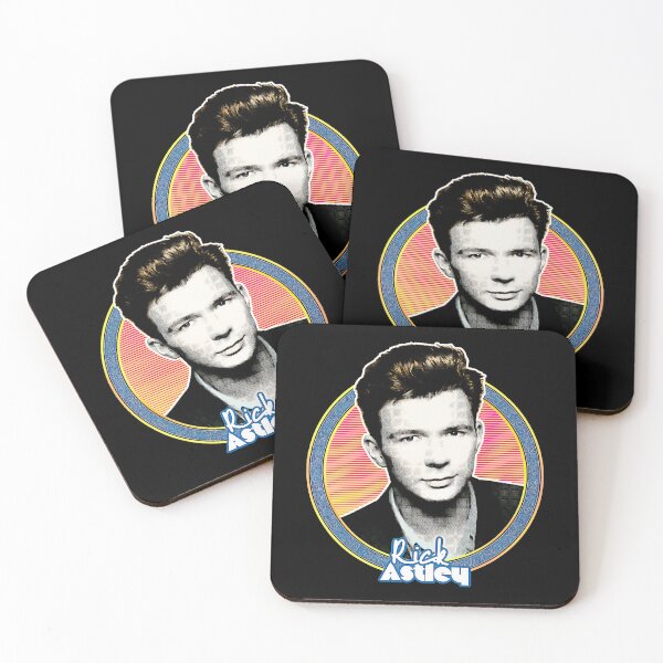 Item preview, Rick Astley Young Portrait Circular Frame designed and sold by johzenfra.