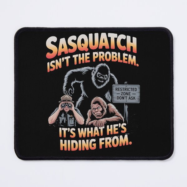 Item preview, national park - park ranger - sasquatch patrol - park service - creepy forest - campfire horror - existential hiking - nature is scary - backwoods secrets - unexplained phenomena – survival designed and sold by JansenGS.