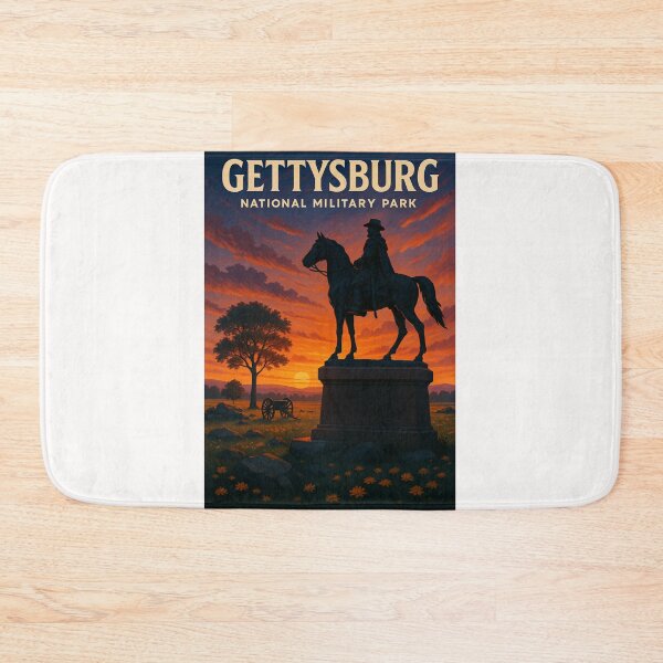 Item preview, Gettysburg National Military Park – Cavalry Monument at Sunset designed and sold by Places On Earth.