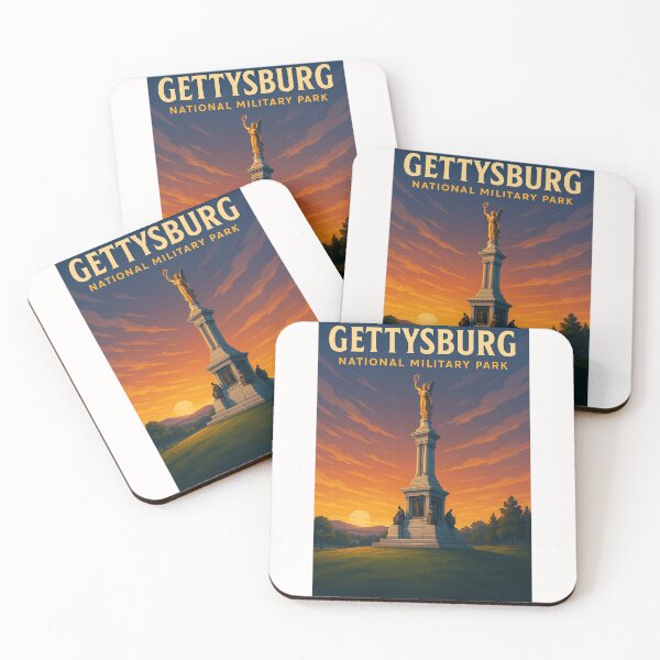 Item preview, Gettysburg National Military Park – Pennsylvania Memorial at Dusk designed and sold by Places On Earth.