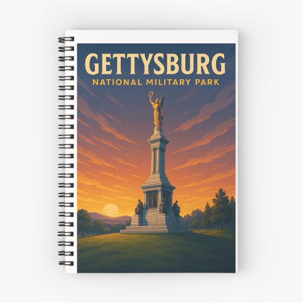 Item preview, Gettysburg National Military Park – Pennsylvania Memorial at Dusk designed and sold by Places On Earth.