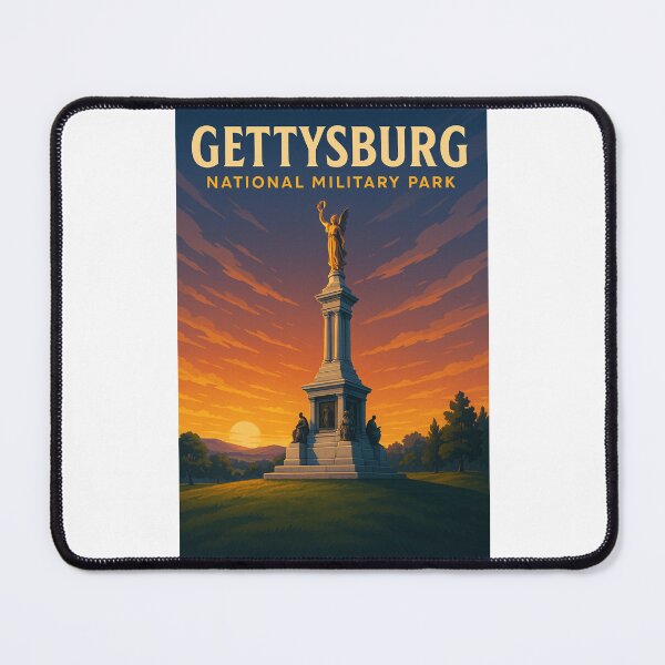 Item preview, Gettysburg National Military Park – Pennsylvania Memorial at Dusk designed and sold by Places On Earth.