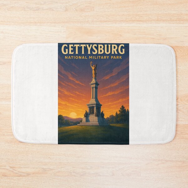 Item preview, Gettysburg National Military Park – Pennsylvania Memorial at Dusk designed and sold by Places On Earth.