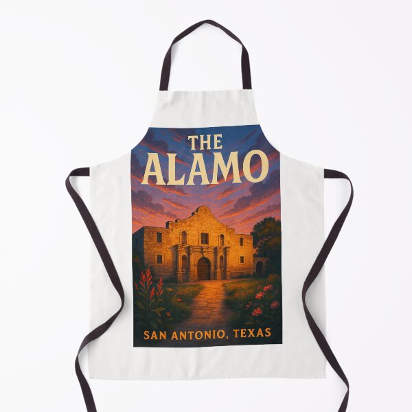 Item preview, The Alamo San Antonio Texas – Historic Mission at Sunset designed and sold by Places On Earth.