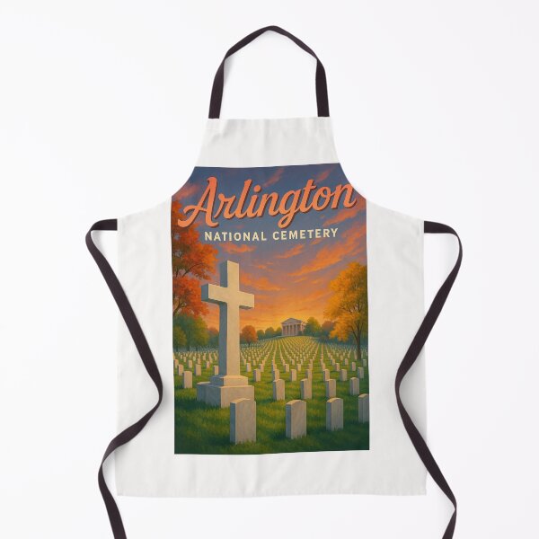 Item preview, Arlington National Cemetery – Virginia Cross and Fall Sunset designed and sold by Places On Earth.