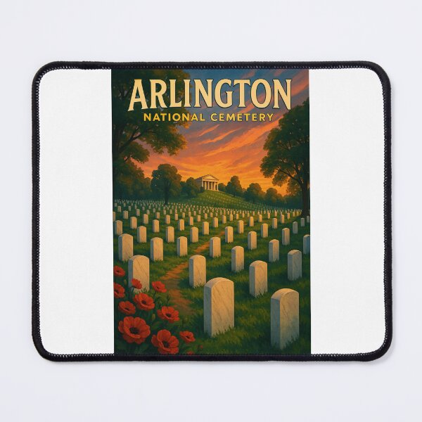 Item preview, Arlington National Cemetery – Virginia Hillside Memorial View designed and sold by Places On Earth.