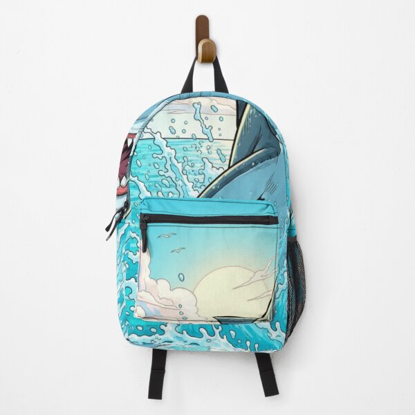 Item preview, Jumping Shark Ocean Splash Bold Summer Adventure Wildlife Art designed and sold by anandsiva2703.