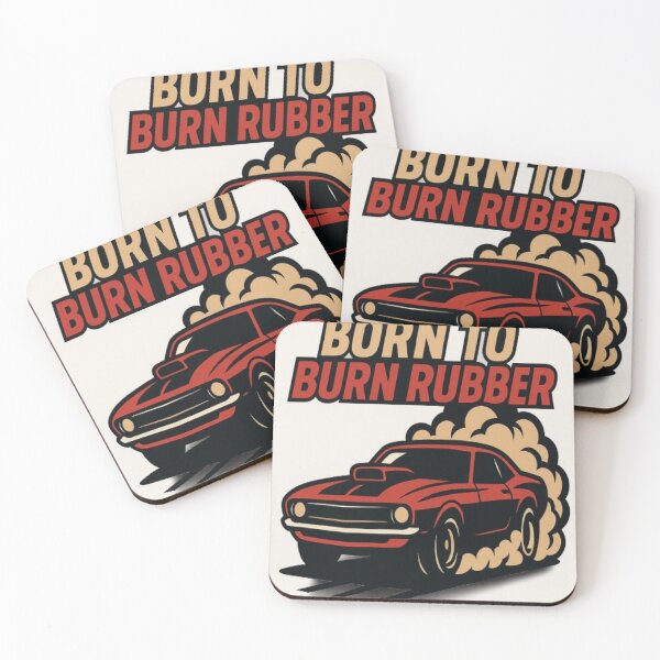 Item preview, Born to burn rubber! designed and sold by ssnoz.