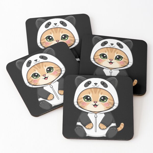 Item preview, Cute Kitten Panda Onesie Adorable Cat designed and sold by k3rstman1.