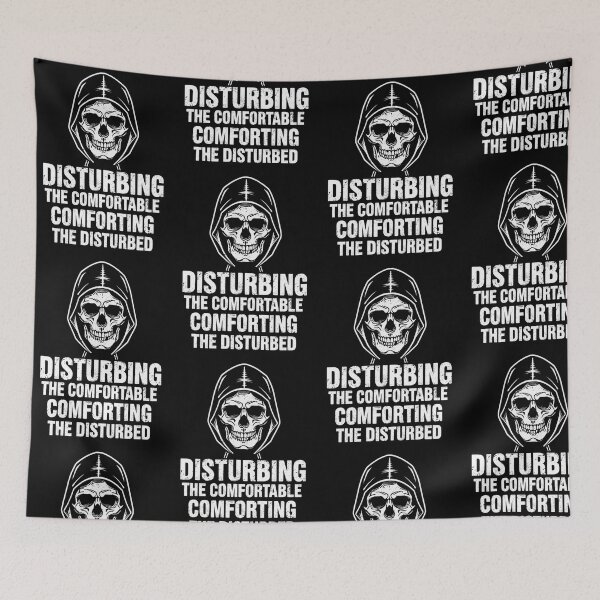 Item preview, Disturbing the Comfortable, Comforting the Disturbed designed and sold by Design Delinquent.