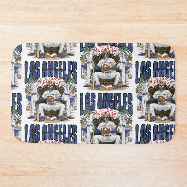 Item preview, Los Angeles Baseball Skull designed and sold by RebeccaLittlee.