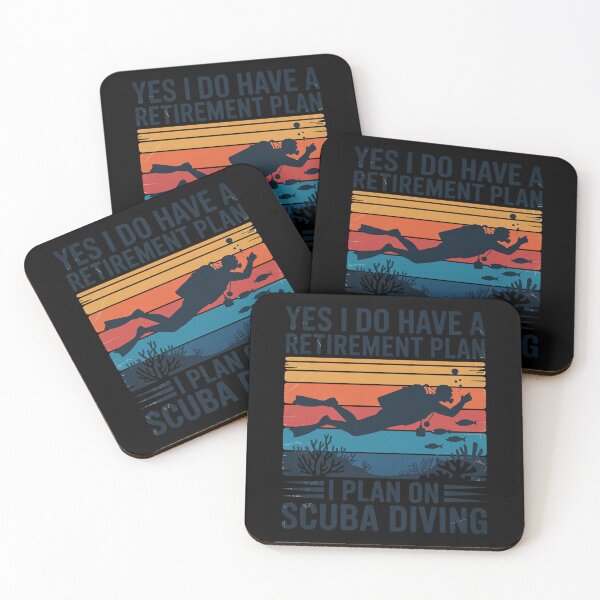 Item preview, Diving Retired Scuba Diving designed and sold by petrichorsworld.