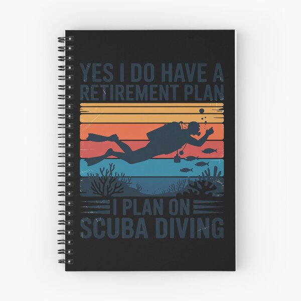 Item preview, Diving Retired Scuba Diving designed and sold by petrichorsworld.
