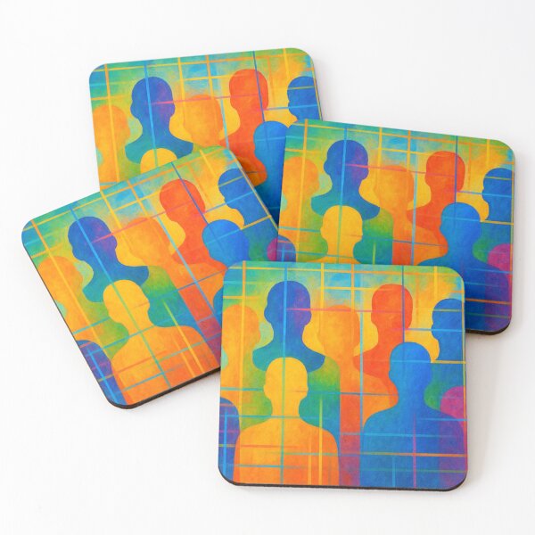 Item preview, Luminous silhouettes in a grid designed and sold by Sigtrix.