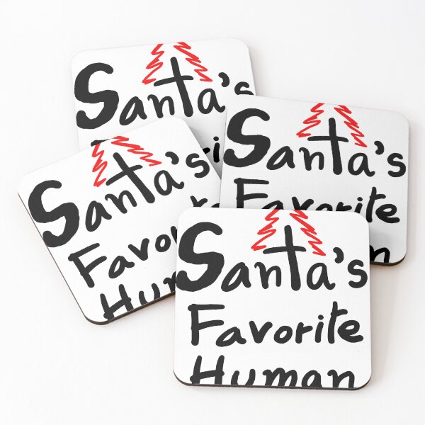 Item preview, Santa's Favorite Human  Merry Christmas Custom Christmas Gifts T-Shirts, Mugs & More Print on Demand Shop designed and sold by kaka8888.