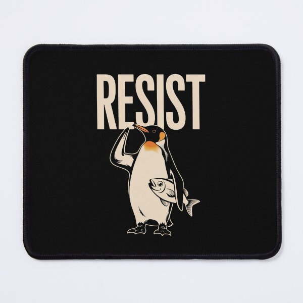 Item preview, Penguin Resist Penguins Protest Against Tariff designed and sold by Veroniadic.