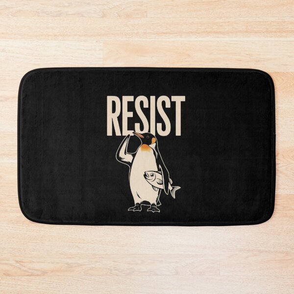 Item preview, Penguin Resist Penguins Protest Against Tariff designed and sold by Veroniadic.