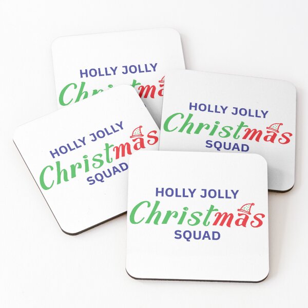 Item preview, Holly Jolly Christmas Squad Merry Christmas Custom Christmas Gifts T-Shirts, Mugs & More Print on Demand Shop designed and sold by kaka8888.