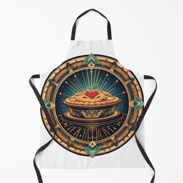 Item preview, Elegant Christmas Apple Pie Art Deco Digital Art designed and sold by AQUILAKREO.
